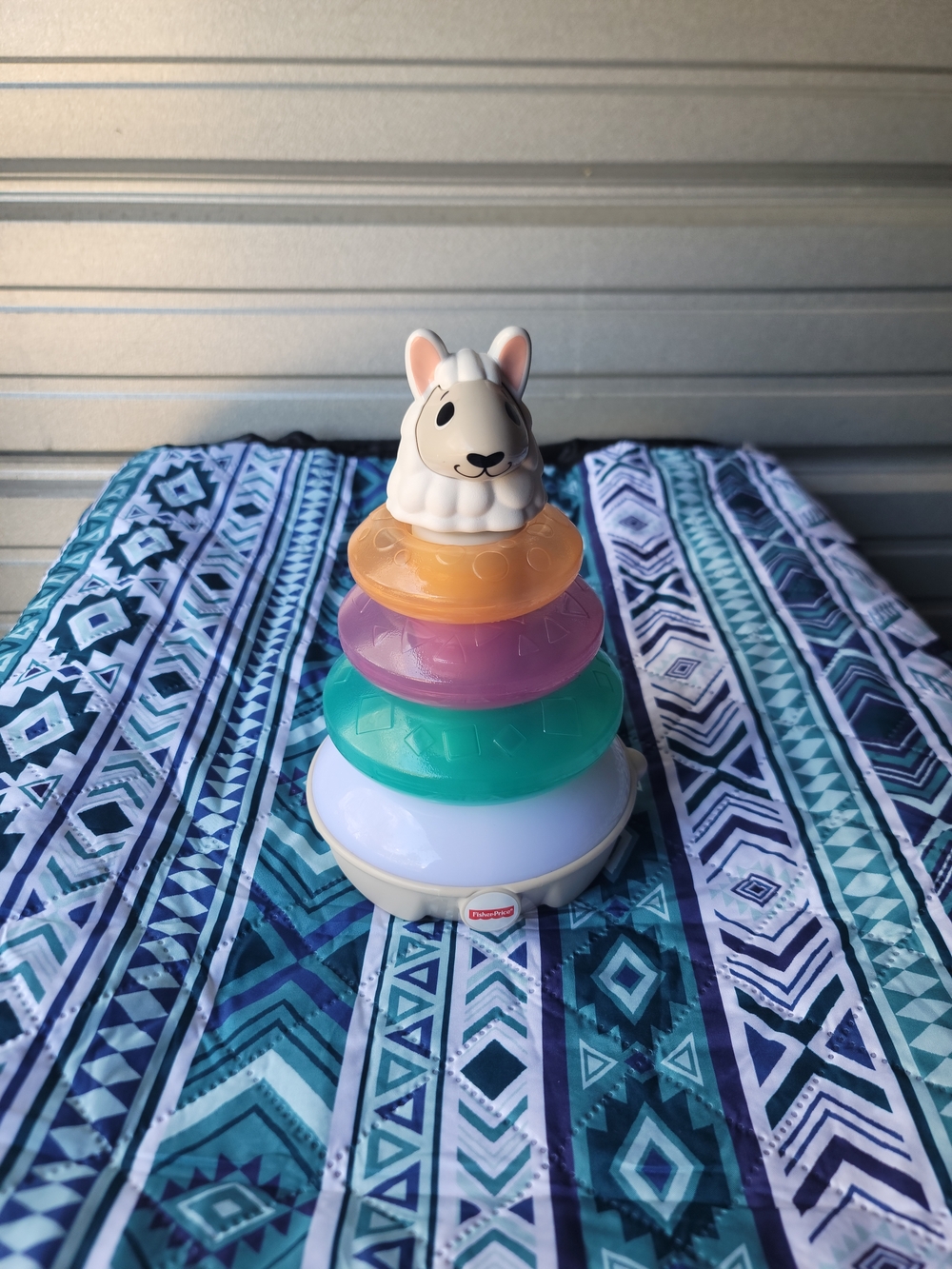 Fisher-Price Interactive Llama Stacking Toy